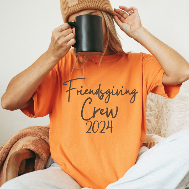 Friendsgiving Crew 2024 Thanksgiving T Shirt