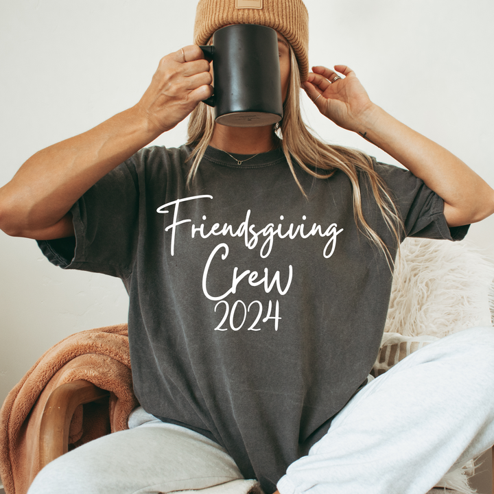 Friendsgiving Crew 2024 Thanksgiving T Shirt