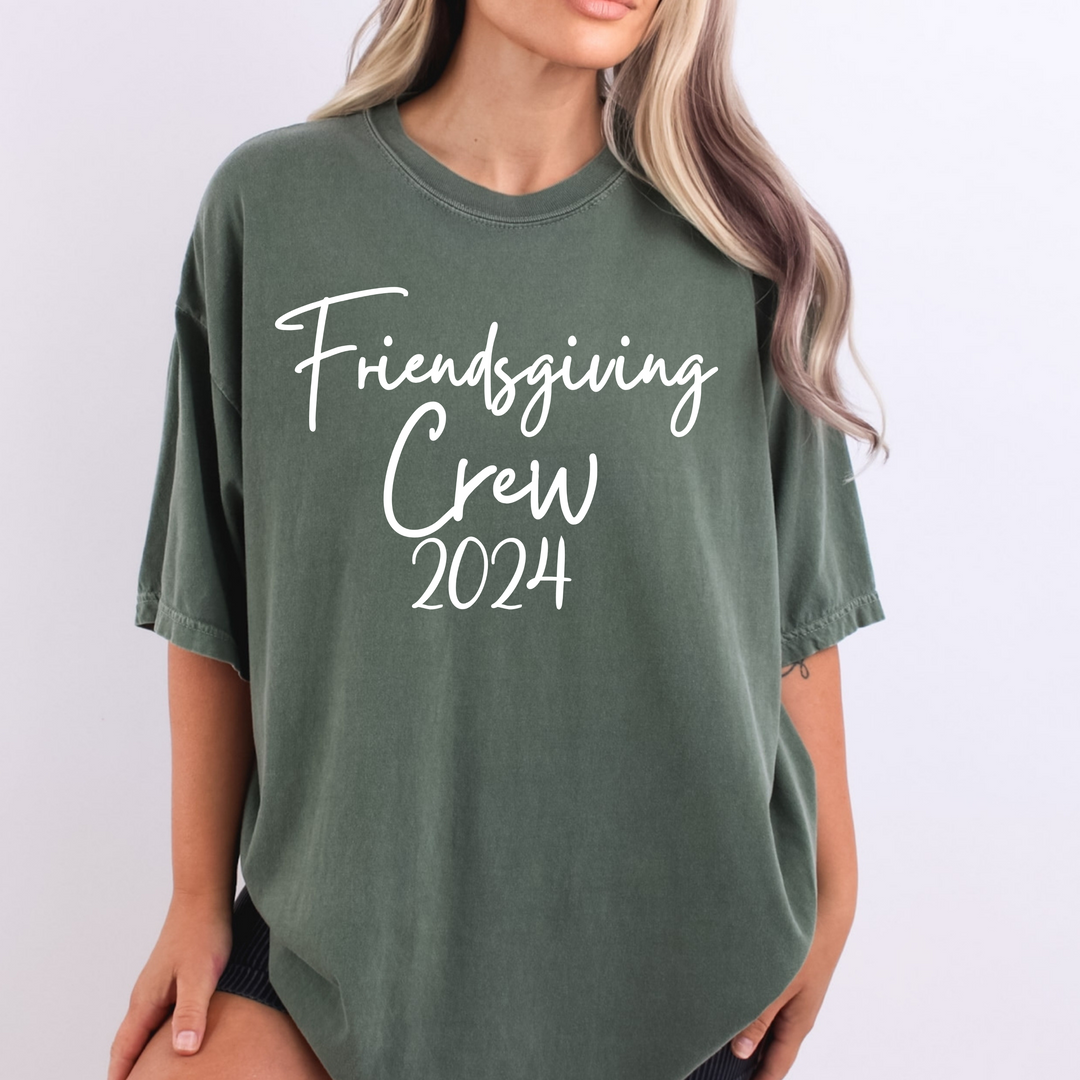 Friendsgiving Crew 2024 Thanksgiving T Shirt