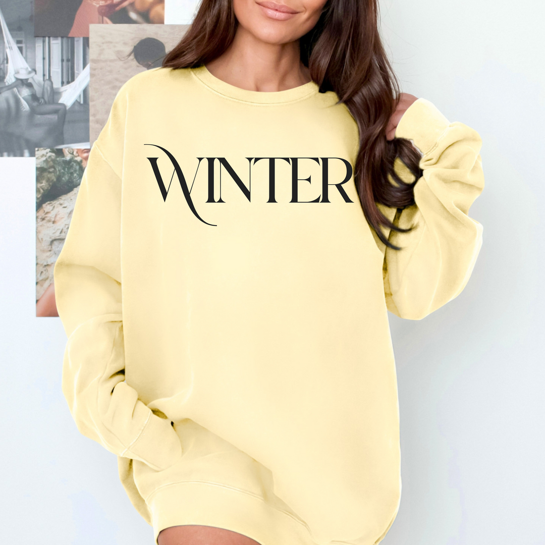 Winter Crewneck Sweatshirt