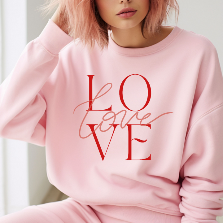 Love Crewneck Sweatshirt