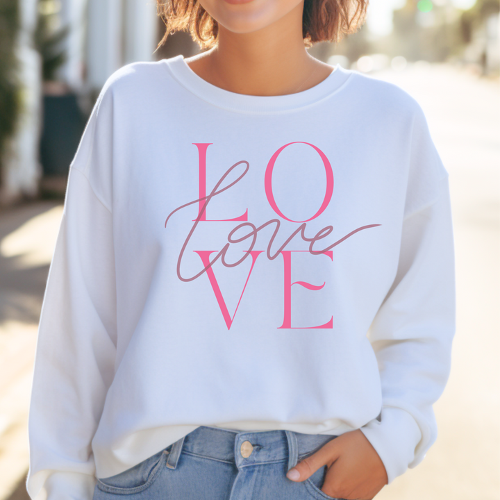 Love Crewneck Sweatshirt