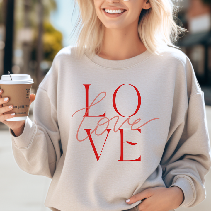 Love Crewneck Sweatshirt