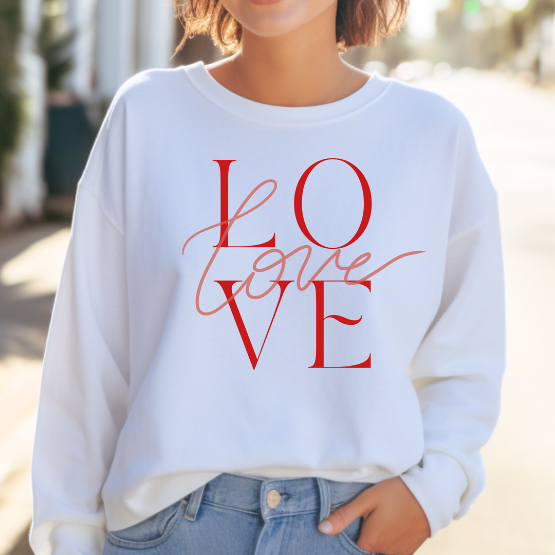 Love Crewneck Sweatshirt