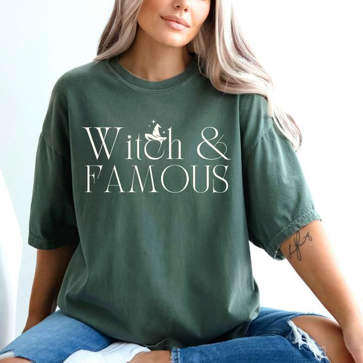 Witch And Famous Halloween T-Shirt