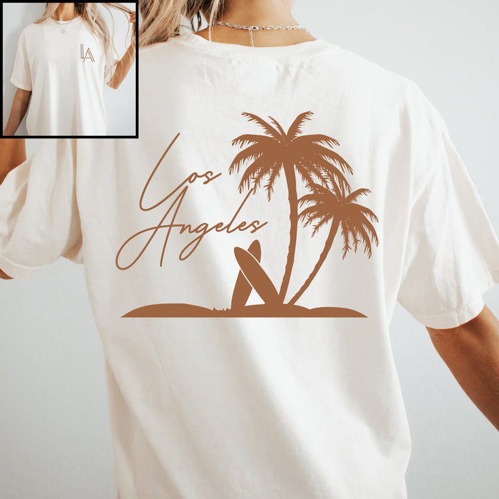 Surfs Up Los Angeles California T Shirt