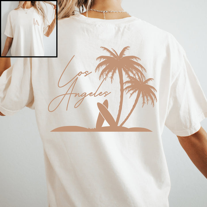 Surfs Up Los Angeles California T Shirt