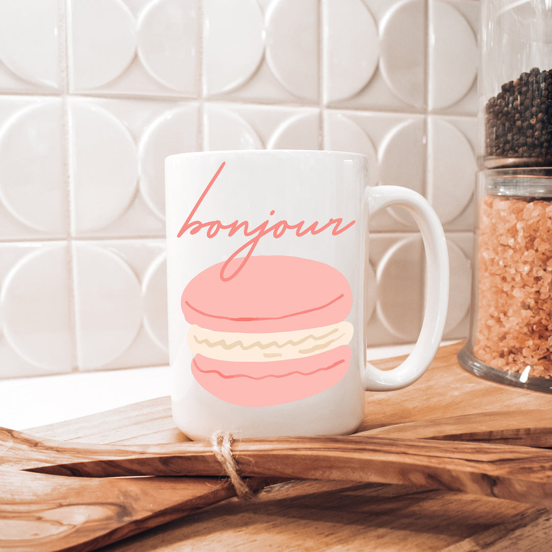 Macaron Cafe Paris France Coffee Mug