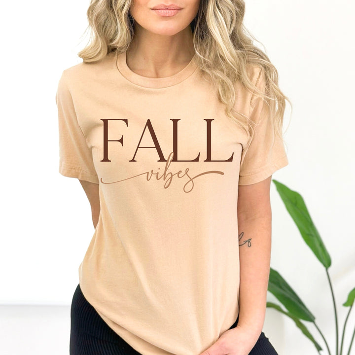 Fall Vibes Layering Graphic T Shirt