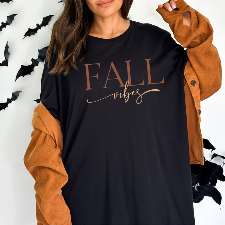 Fall Vibes Layering Graphic T Shirt