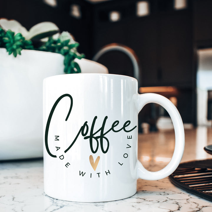 Coffee Made With Love Coffee Mug