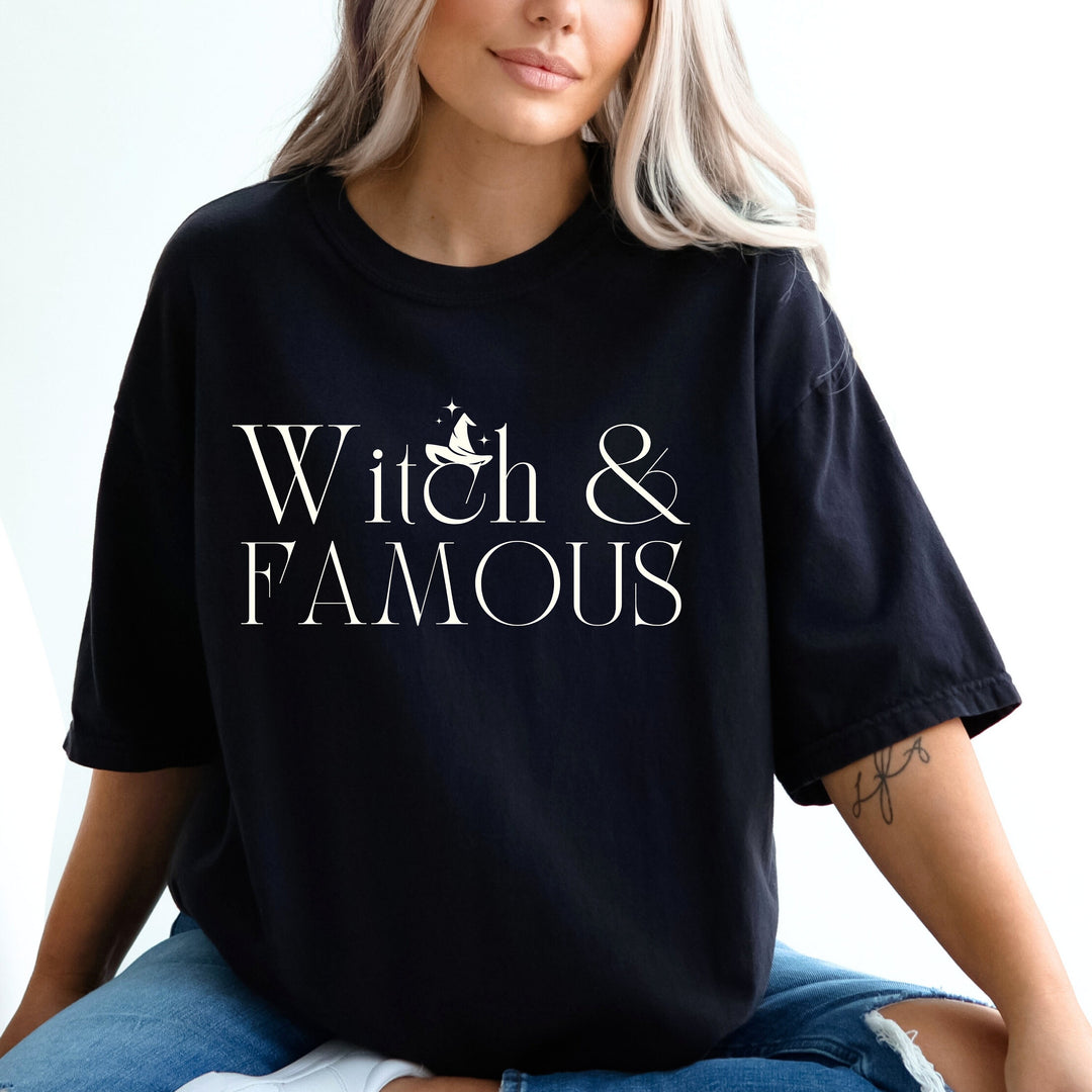 Witch And Famous Halloween T-Shirt