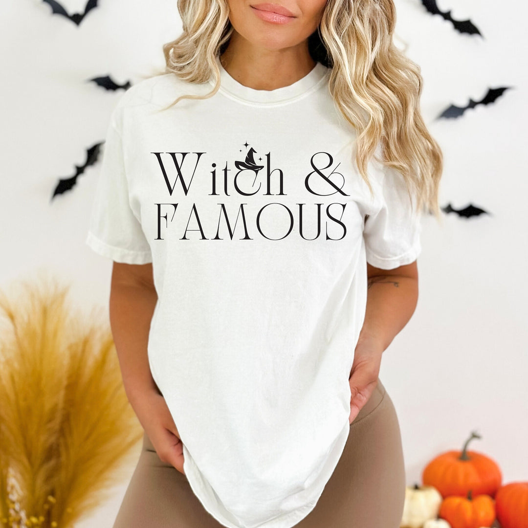 Witch And Famous Halloween T-Shirt