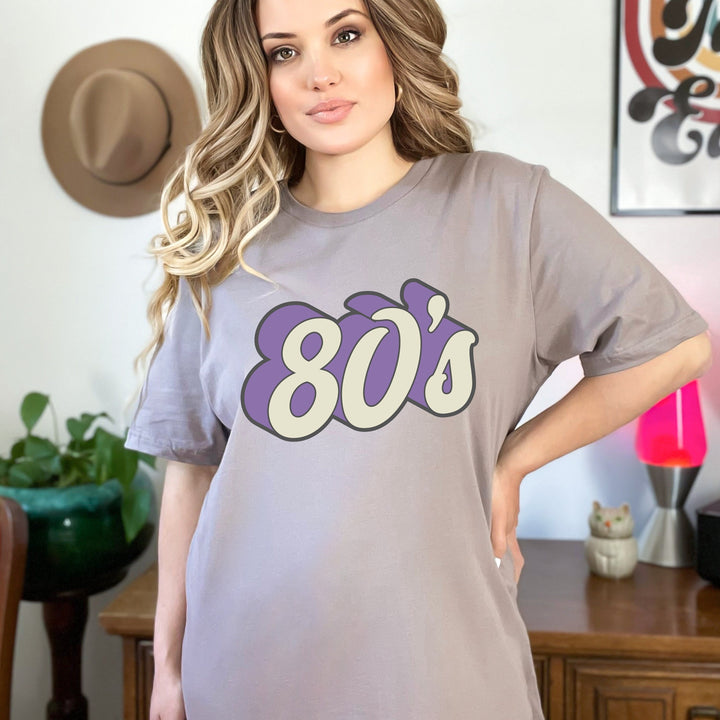 Retro 1980's Women's Graphic T Shirt