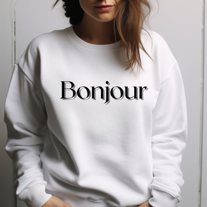 Bonjour Crewneck Sweatshirt