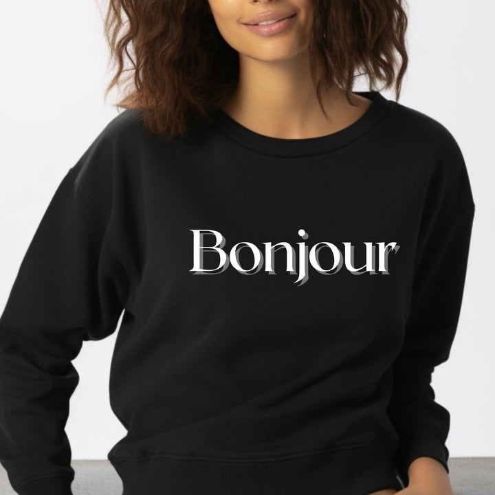 Bonjour Crewneck Sweatshirt