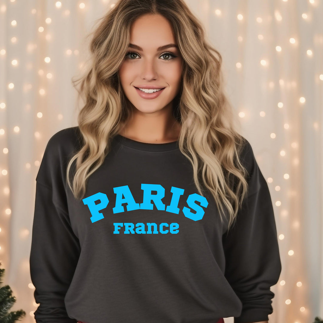 Paris France Crewneck Sweatshirt