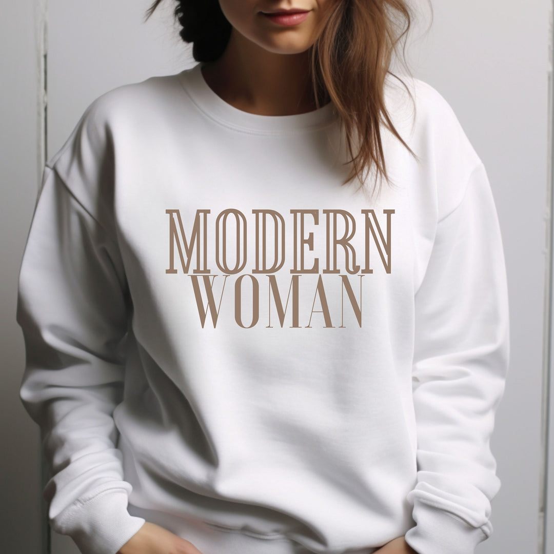 Modern Woman Crewneck Sweatshirt