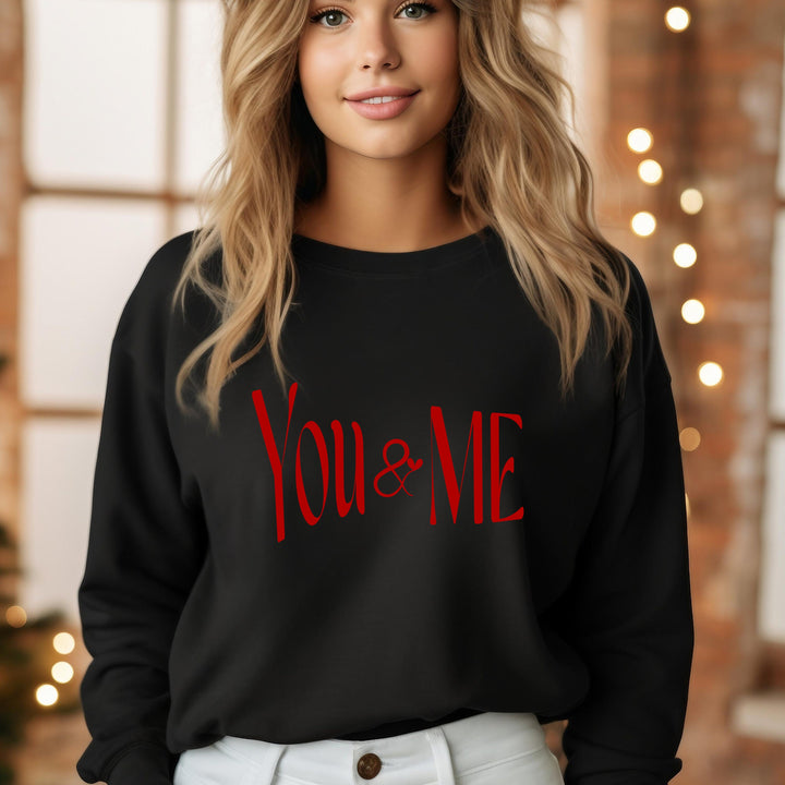 You and Me Crewneck Sweatshirt