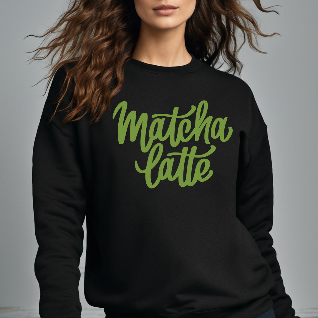 Matcha Latte Tea Crewneck Sweatshirt