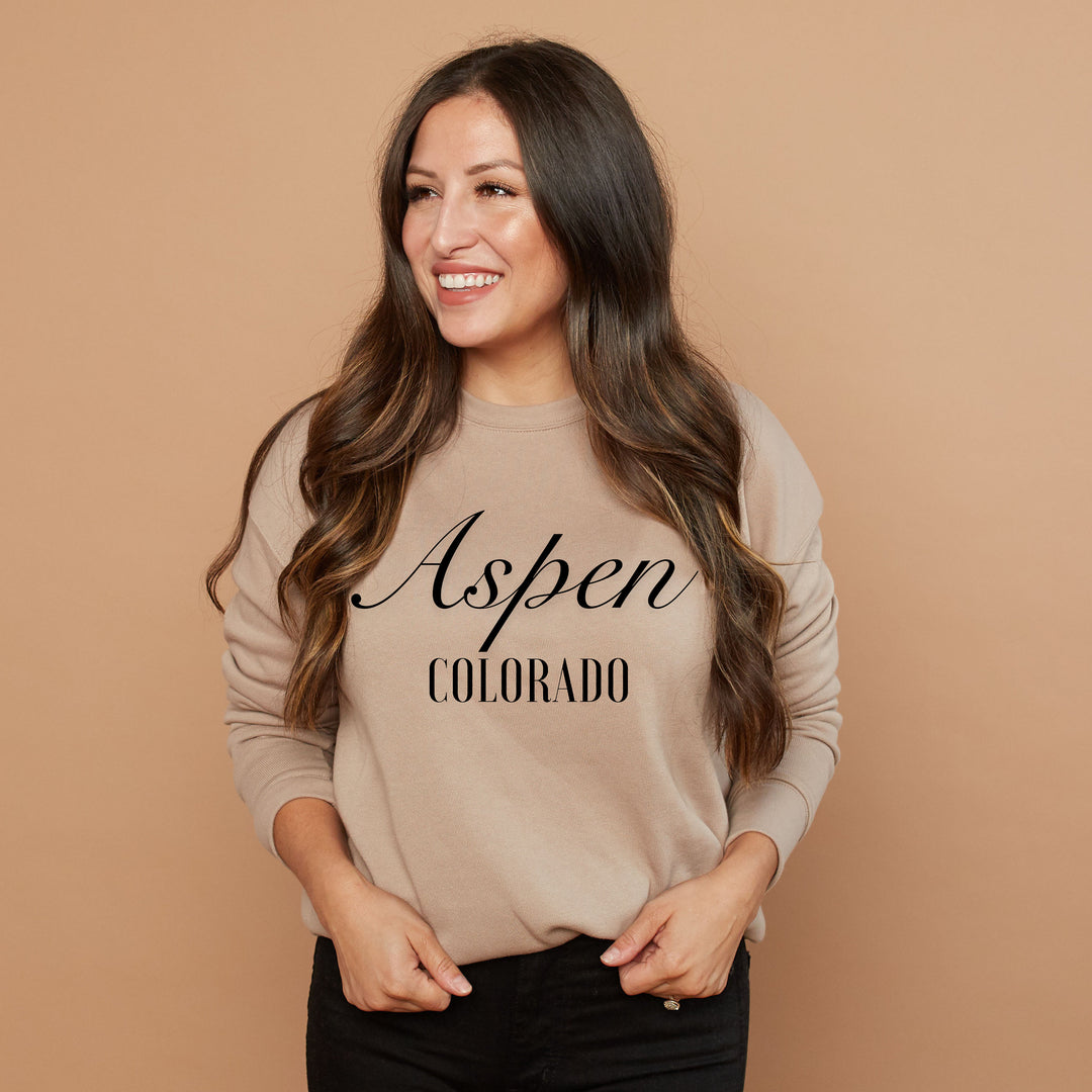 Aspen Colorado Crewneck Sweatshirt