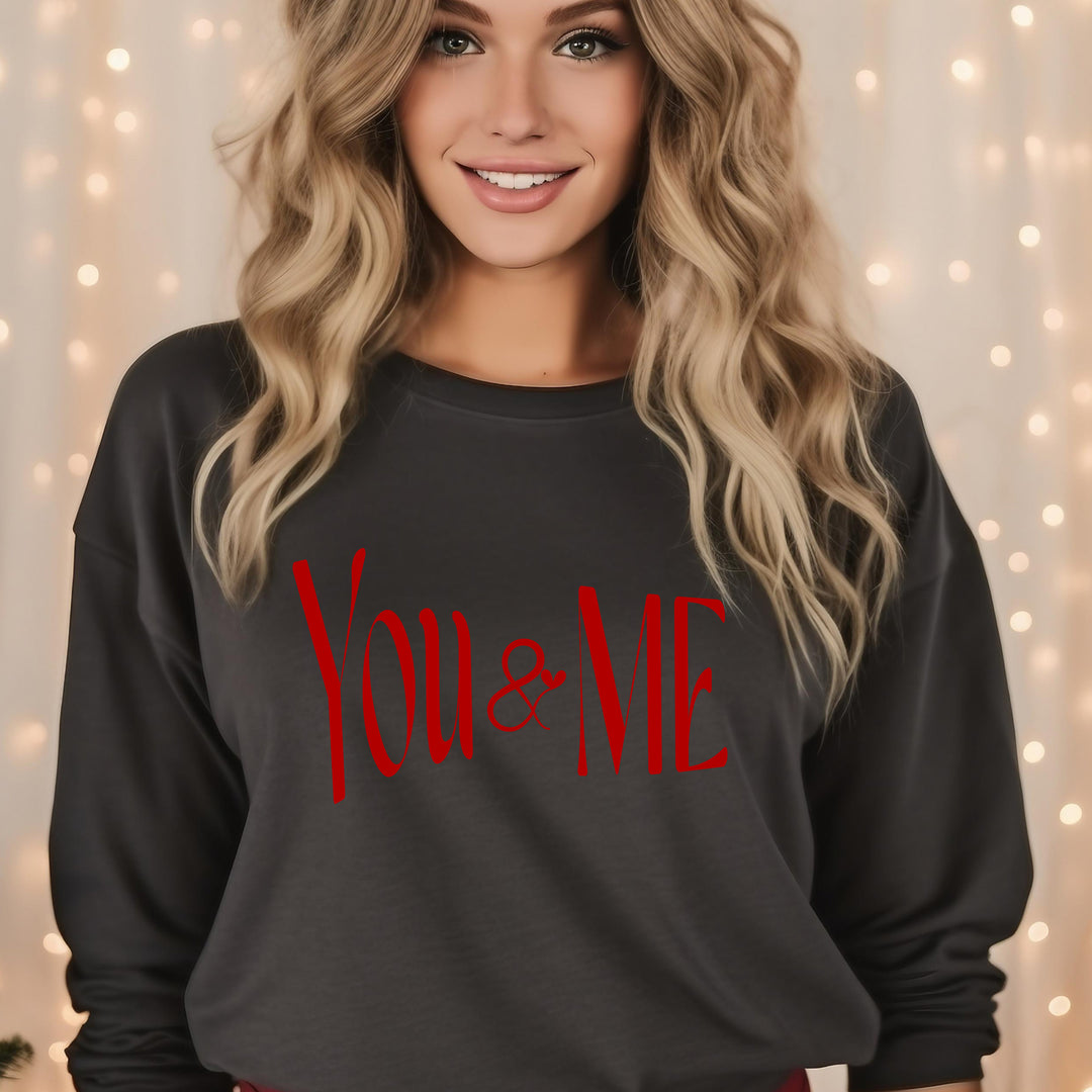 You and Me Crewneck Sweatshirt