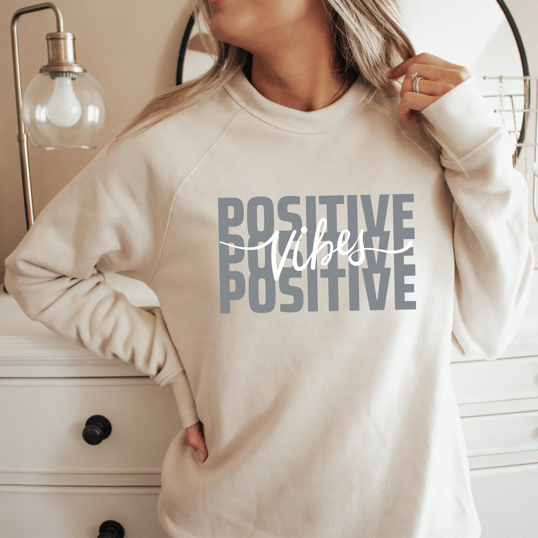 Positive Vibes Crewneck Sweatshirt