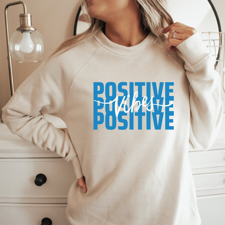 Positive Vibes Crewneck Sweatshirt