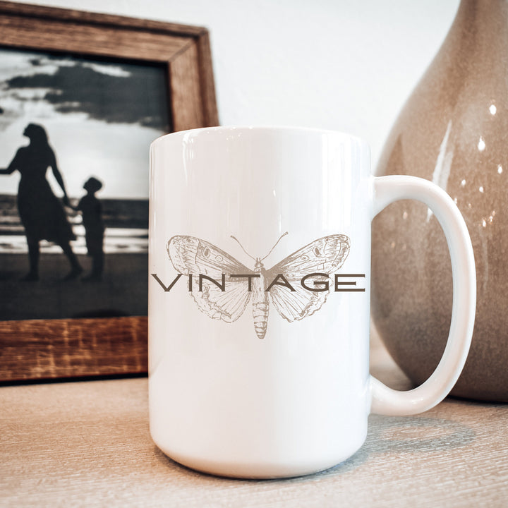 Butterfly Vintage Coffee Mug