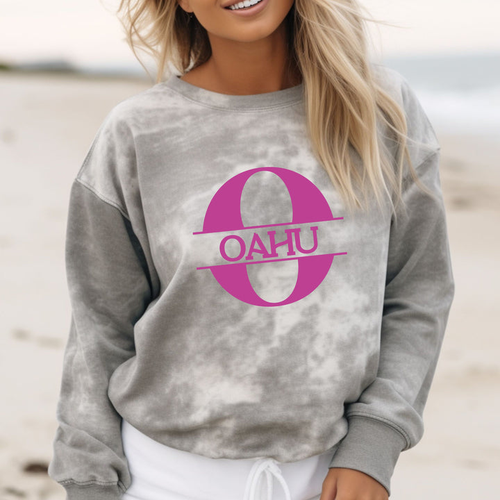 Oahu Hawaii Crewneck Sweatshirt