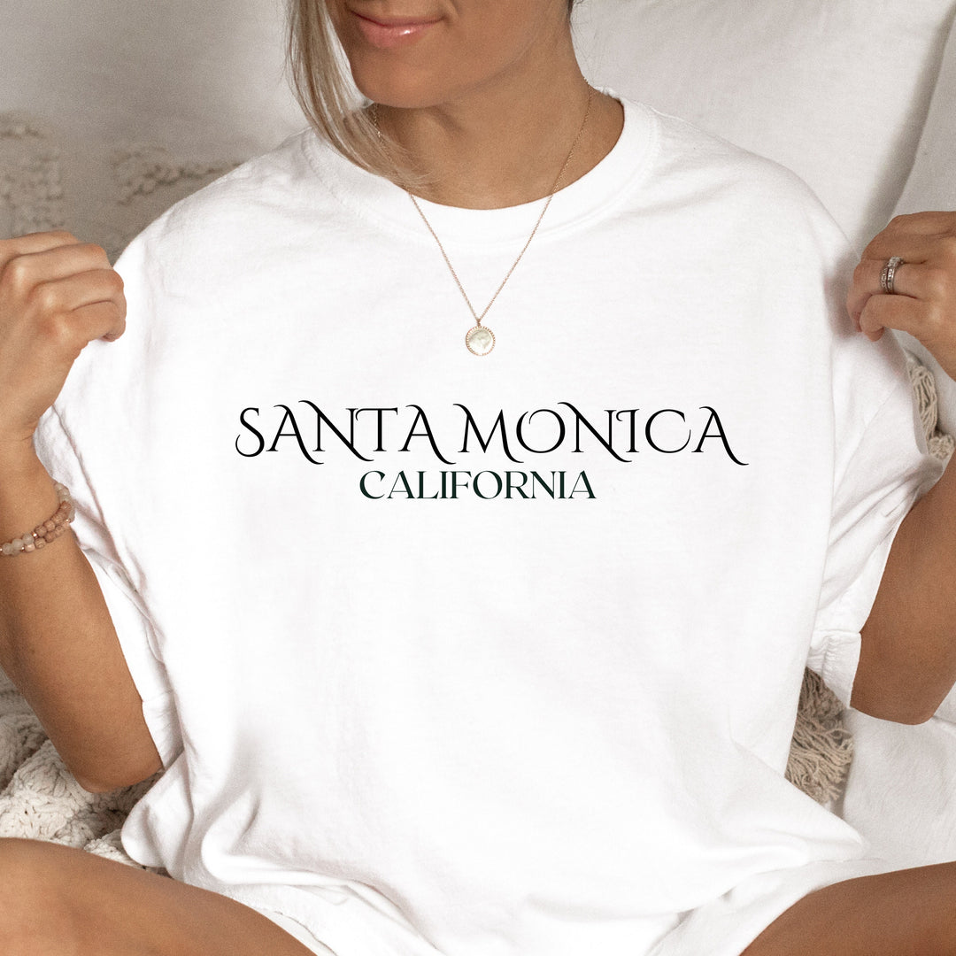 Santa Monica California T Shirt