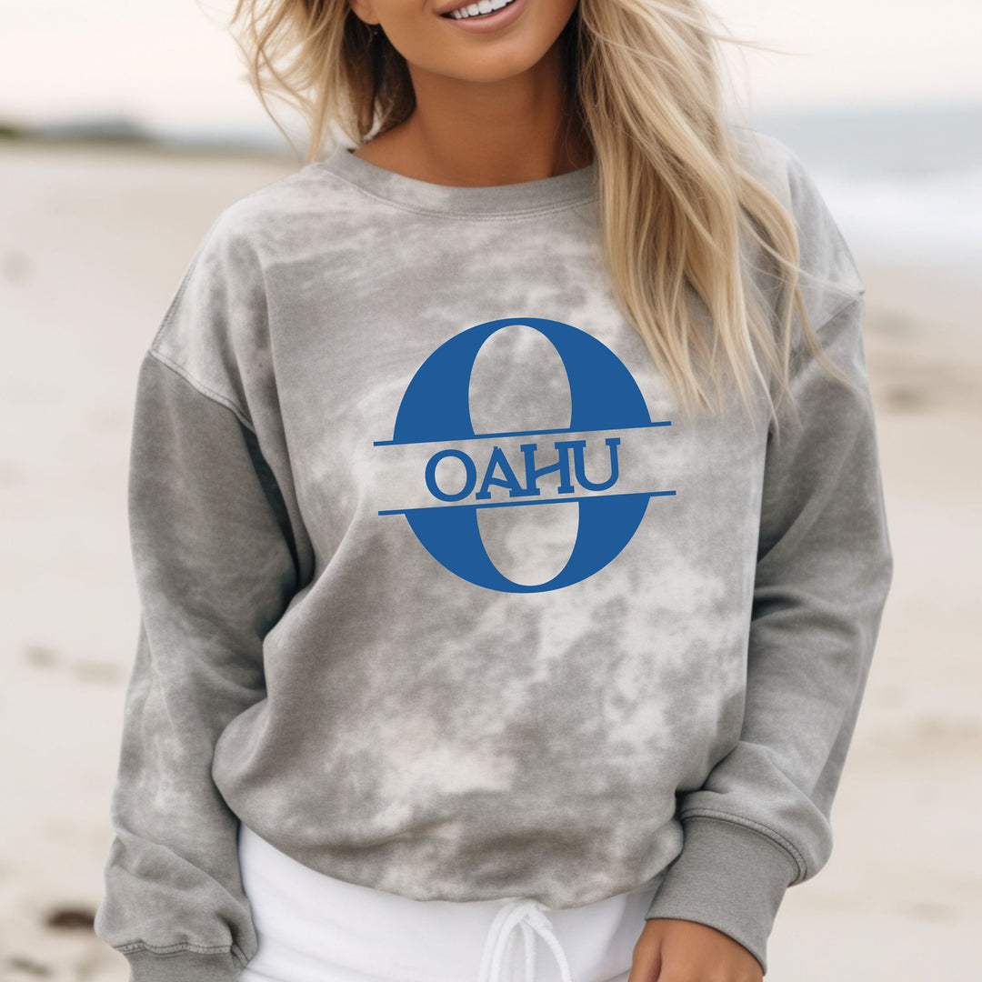 Oahu Hawaii Crewneck Sweatshirt