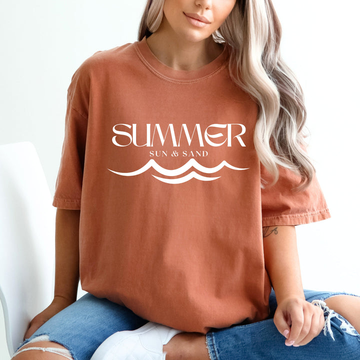 Summer Sun And Sand T Shirt