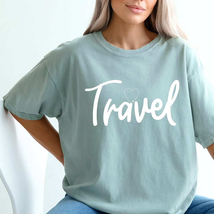 Travel Heart T Shirt