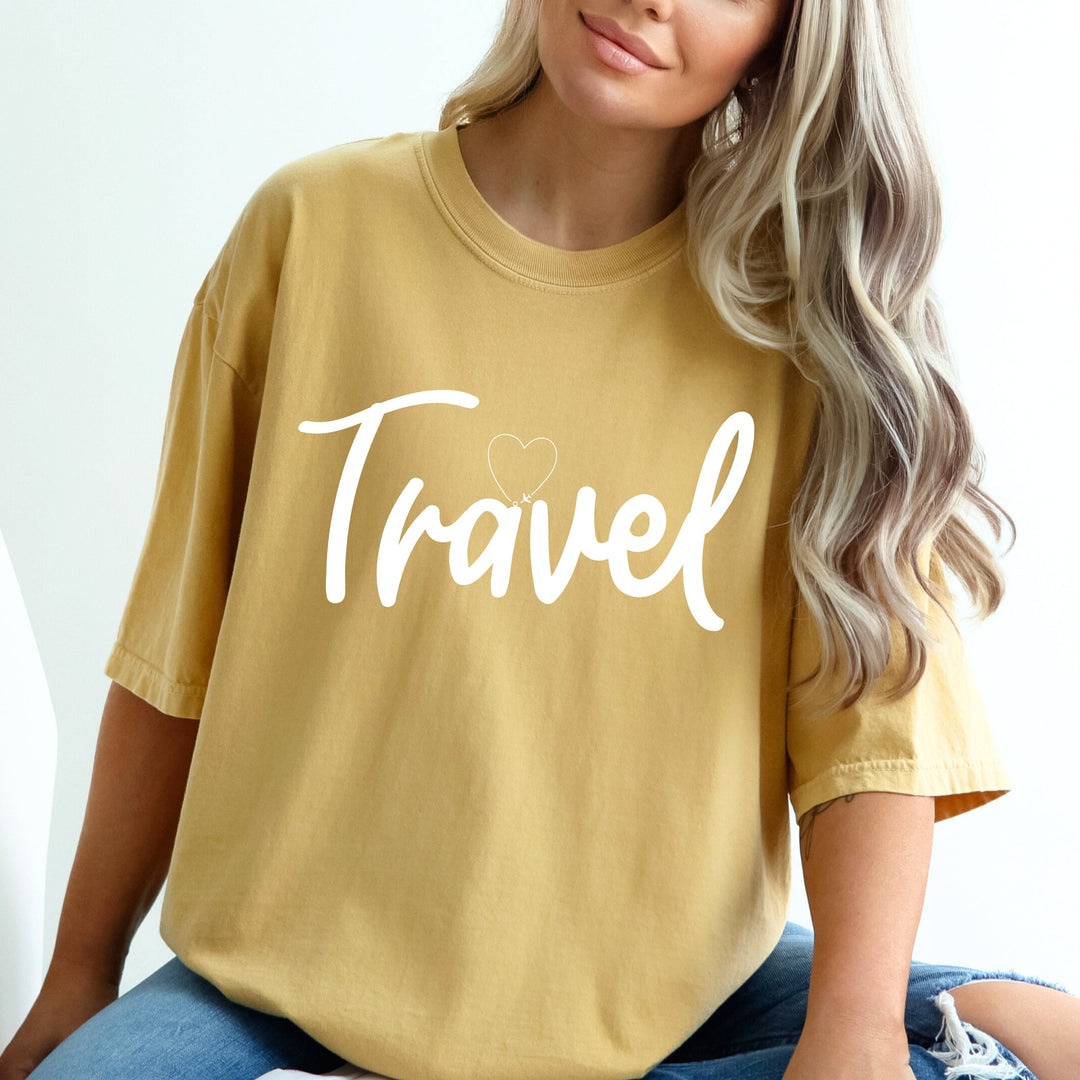 Travel Heart T Shirt