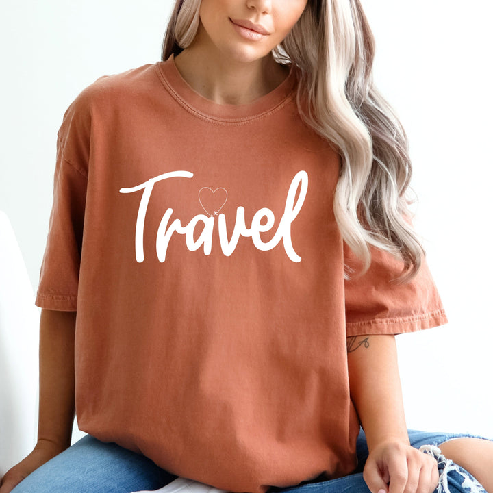 Travel Heart T Shirt